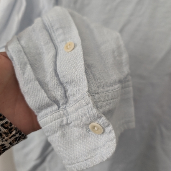 RAILS 100% Cotton Sussex Button Up Shirt Light Blue - Picture 5 of 13